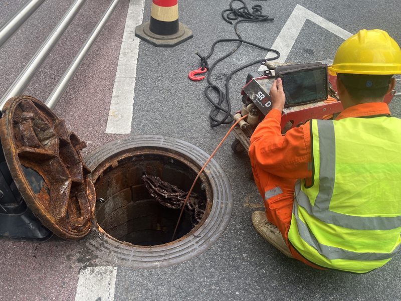 松江市政管道内窥检测